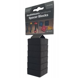 Tool Mount Spacer Blocks, 6 Pack, StealthMounts
