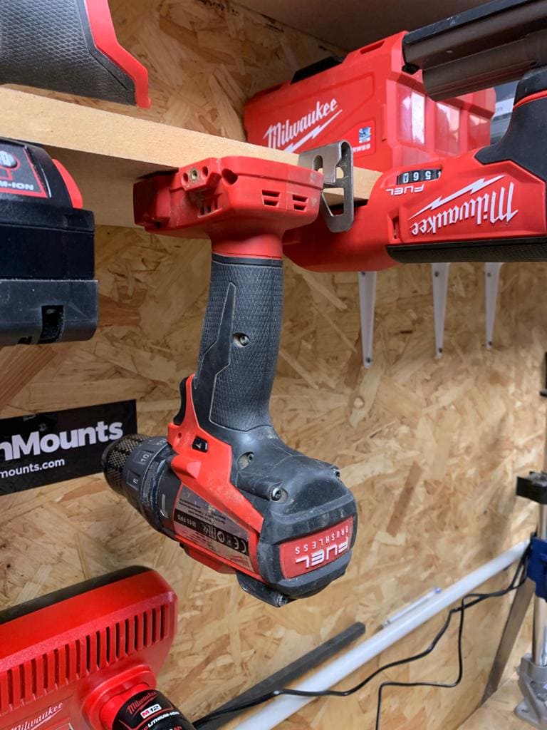 Stealth Mounts Tool Mounts for Milwaukee Tools Milwaukee Tool MountMilwauke 