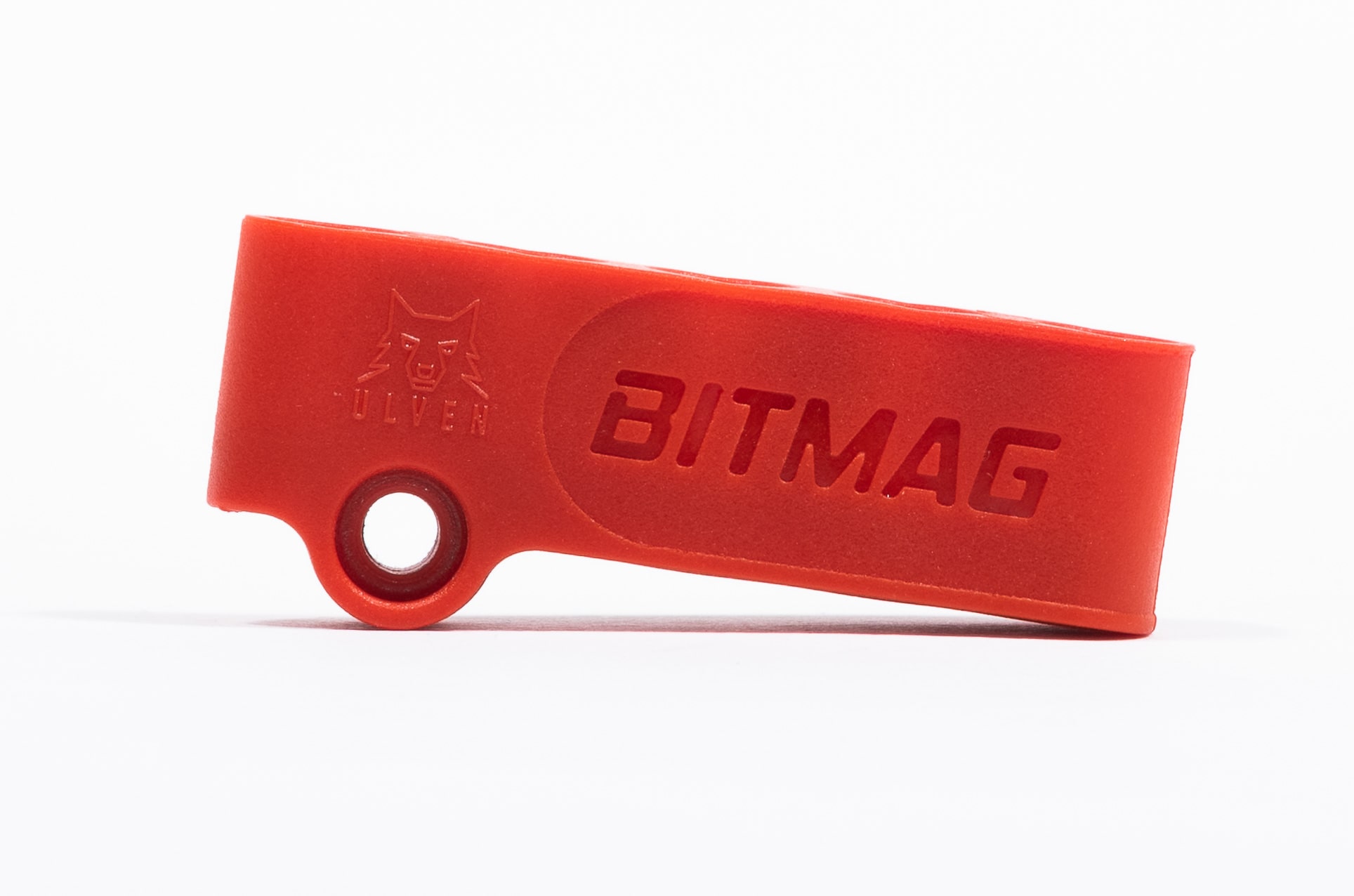 BitMag Always to Hand for Fast swapping Magnetic Bit Holder Plastic Composite Body or Aluminum Red for Drills and Drivers Holds 1/4 hex bits Store Your bits on Your Power Tool